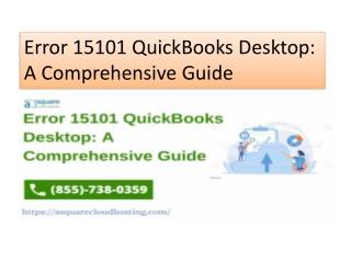 Updating QuickBooks Desktop to Resolve Error 15101