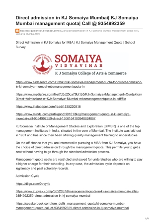 KJ Somaiya Mumbai management quota-mba-bba-guidance1.blogspot.com-Direct admission in KJ Somaiya Mumbai  Call  935499235