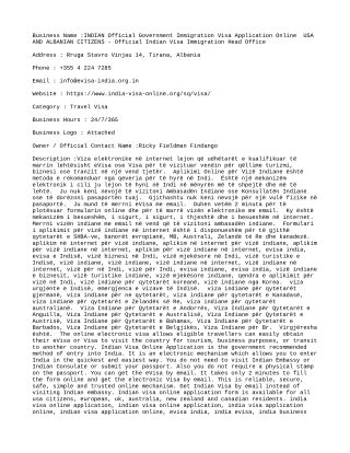 INDIAN Official Government Immigration Visa Application Online  USA AND ALBANIAN