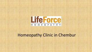 Homeopathy Clinic in Chembur