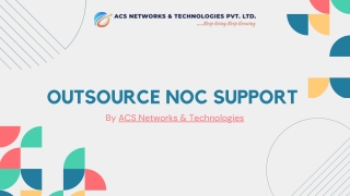 Outsource NOC Support