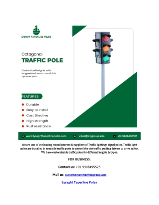 Best traffic poles near me