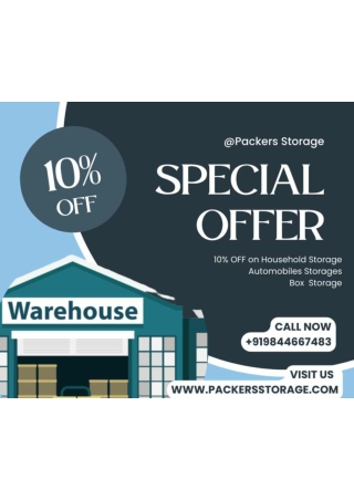 Packers Storage - Offer 10 June