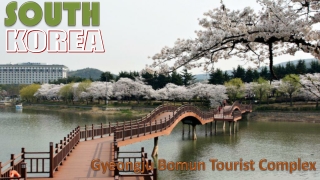 Korea Gyeongju Bomun Tourist Complex