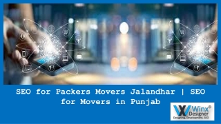 SEO for Packers Movers Punjab