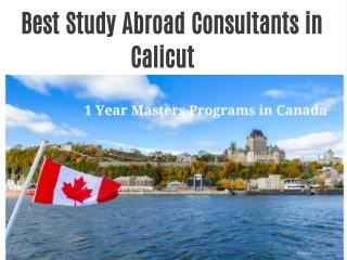 Best Study Abroad Consultants in Calicut