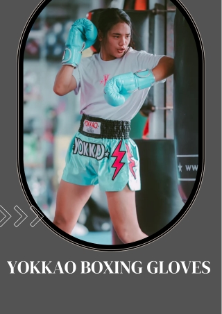 Unleash Your Boxing Potential with YOKKAO Boxing Gloves Collection