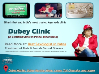 Concerning Best Sexologist in Patna - Dr. Sunil Dubey