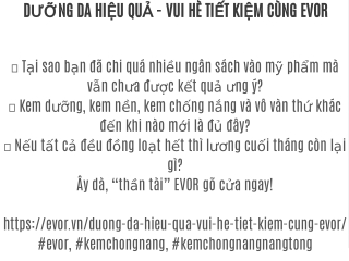 KEM CHỐNG NẮNG