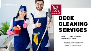 Washington DC Deck Cleaning Services
