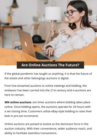 Are Online Auctions The Future?