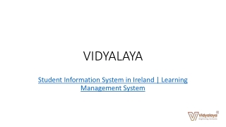 Student Information System in Ireland