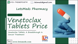 Buy Indian Venetoclax 100mg Tablets Cost Philippines China