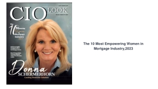 The 10 Most Empowering Women in Mortgage Industry,2023