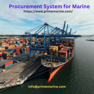 Procurement System for Marine