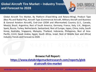 Global Aircraft Tire Market