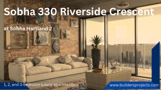 Sobha 330 Riverside Crescent E-brochure