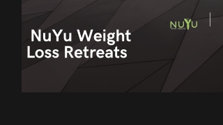 Amazing Weight Loss Retreat at Cheap Price