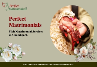 Sikh Matrimonial Services in Chandigarh