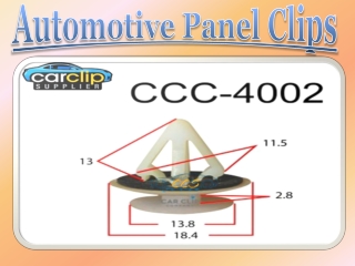 Automotive Panel Clips