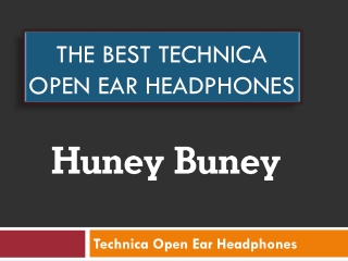 The Best Technica Open Ear Headphones