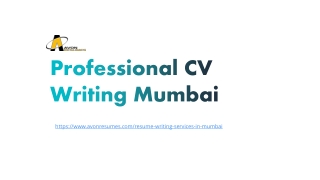 Professional CV Writing Mumbai