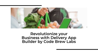 Top Delivery App Builder By Leading UAE Company | Free Live Demo