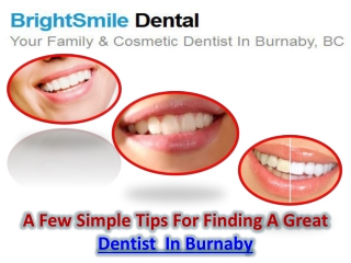 Dentist In Burnaby
