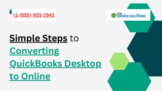 Simple Steps Converting QuickBooks Desktop to Online