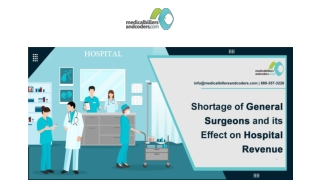 Shortage of General Surgeons and its Effect on Hospital Revenue