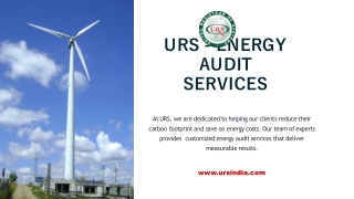 Energy Audit Services