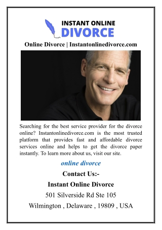 Online Divorce Instantonlinedivorce