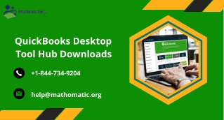 QuickBooks Desktop Tool Hub Downloads