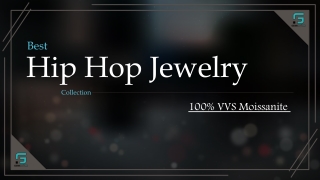 All Types Of Moissanite Hip Hop Jewelry