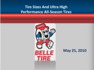 Tire Sizes And Ultra High Performance All-Season Tires