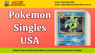 Pokemon Singles USA