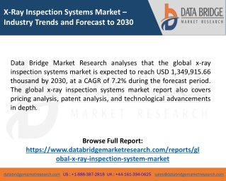 X-Ray Inspection Systems Market