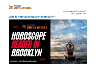 Who is Horoscope Reader in Brooklyn New York