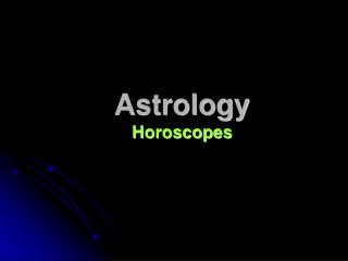 Astrology Horoscopes