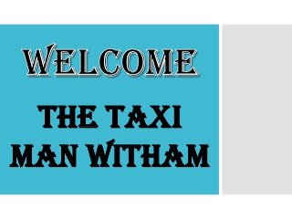 Best Airport Transfer Service in Witham
