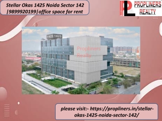 Stellar Okas 1425 Noida sector 142