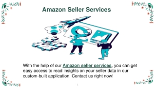 Amazon Seller Services