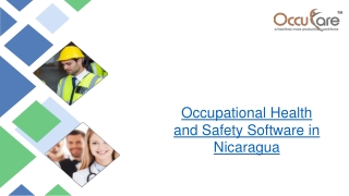 Occupational Health and Safety Software in Nicaragua
