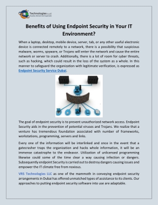 Benefits of Using Endpoint Security in Your IT Environment