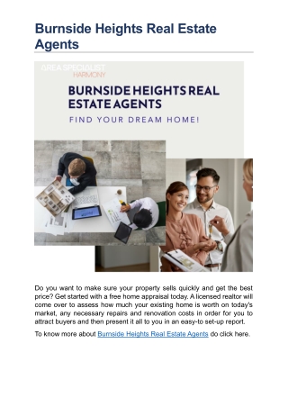 Burnside Heights Real Estate Agents