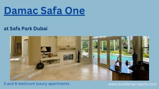 Damac Safa One E-brochure