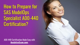 [PDF] SAS ModelOps Specialist (A00-440) Exam | Q & A