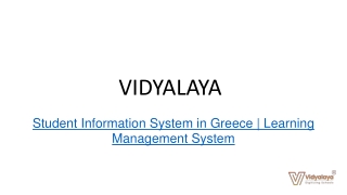 Student Information System in Greece