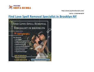 Find Love Spell Removal Specialist in brooklyn NY - psychicshivarudra