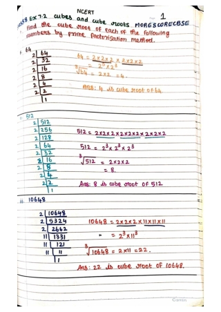 class 8 chapter 7 cube and cube roots ex 7.2